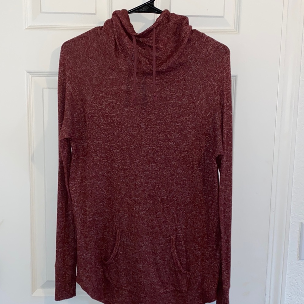 Mossimo sleeve hooded sweater